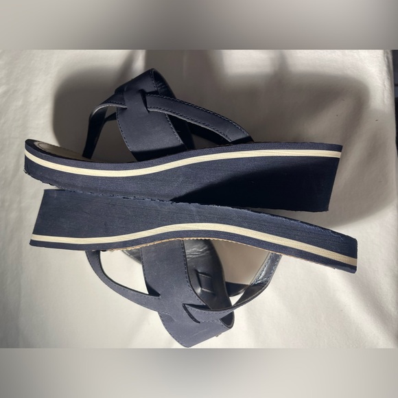 Ralph Lauren Plain Toe Rubber — Navy Size 9.5 - Picture 7 of 7